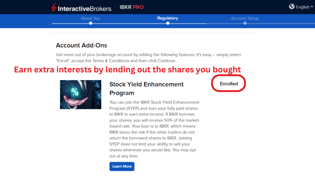 Stock Yield Enhancement Program