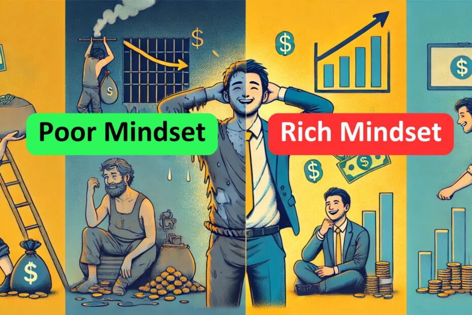 Rich mindset and poor mindset