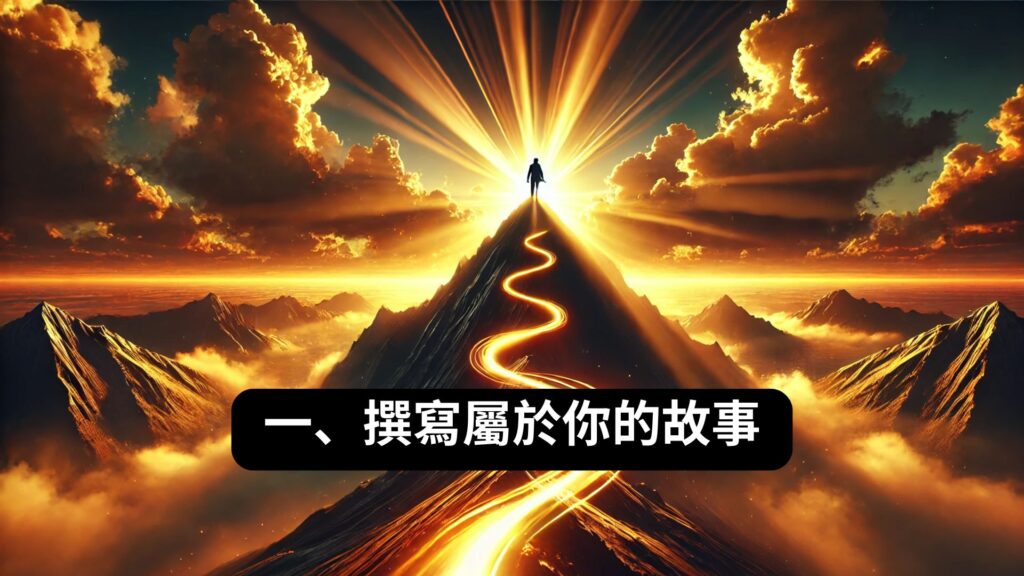 一、撰寫屬於你的故事