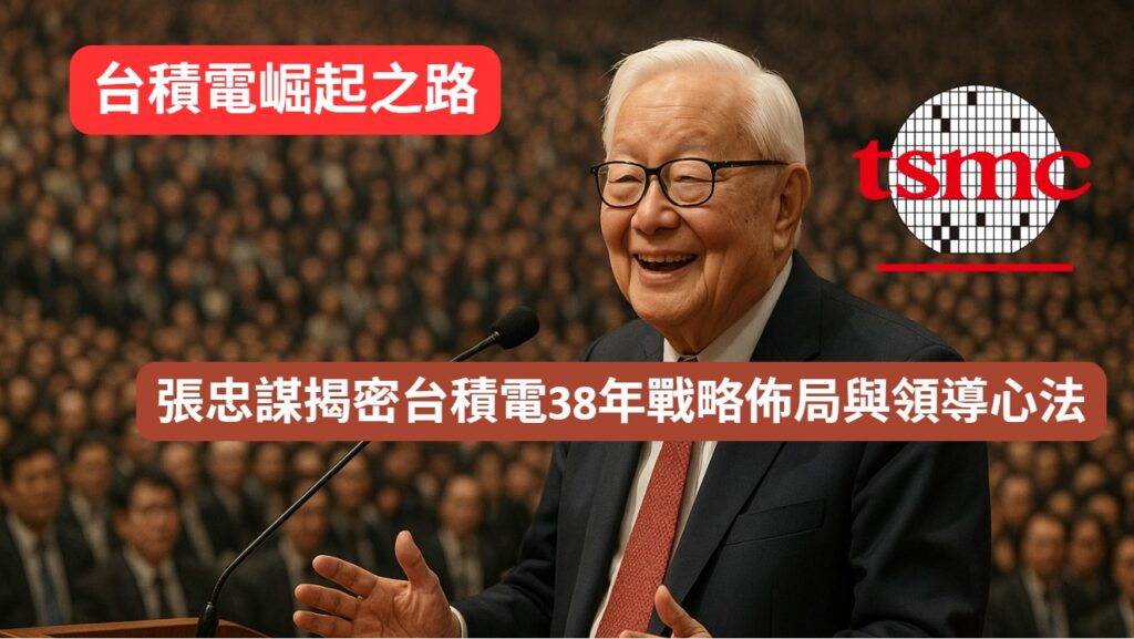 台積電崛起之路：張忠謀揭密台積電38年戰略佈局與領導心法
