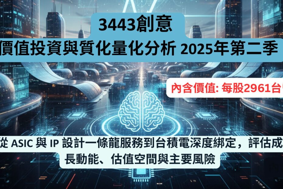 3443創意價值投資與質化量化分析 2025年第二季