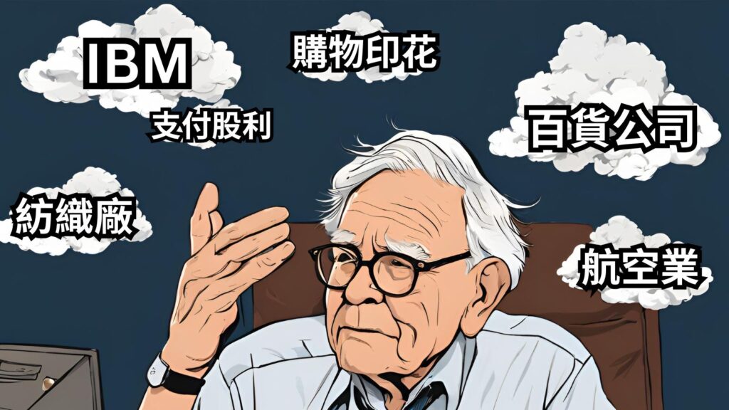 從華倫巴菲特過去最失敗的6大投資去學價值投資