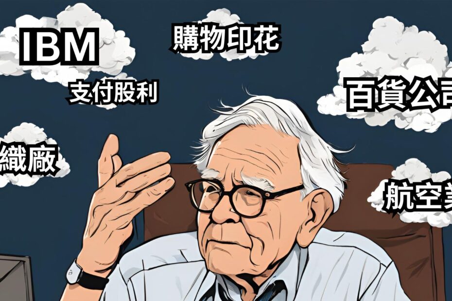 從華倫巴菲特過去最失敗的6大投資去學價值投資