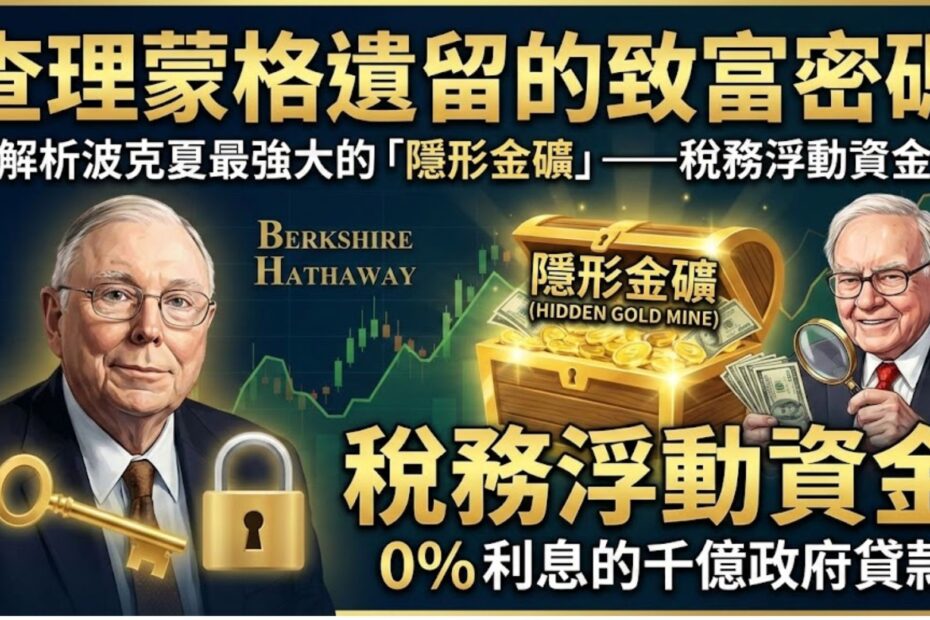 查理蒙格遺留的致富密碼：解析波克夏最強大的「隱形金礦」— 稅務浮動資金 Cover