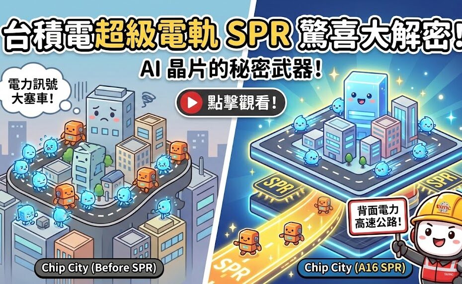 台積電的超級電軌 SPR 技術是什麼