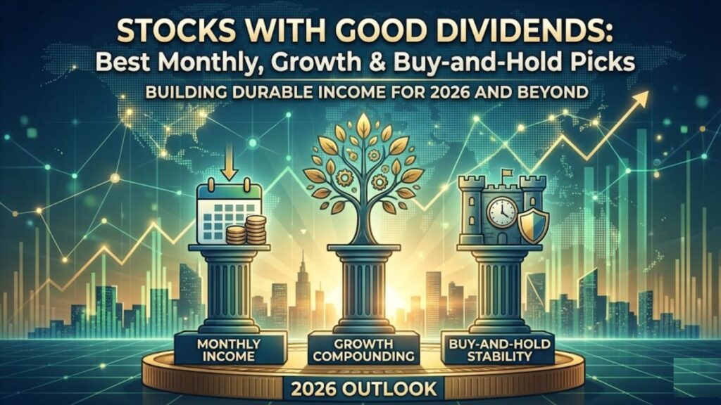 Stocks With Good Dividends: Best Monthly, Growth & Buy-and-Hold Picks for 2026
