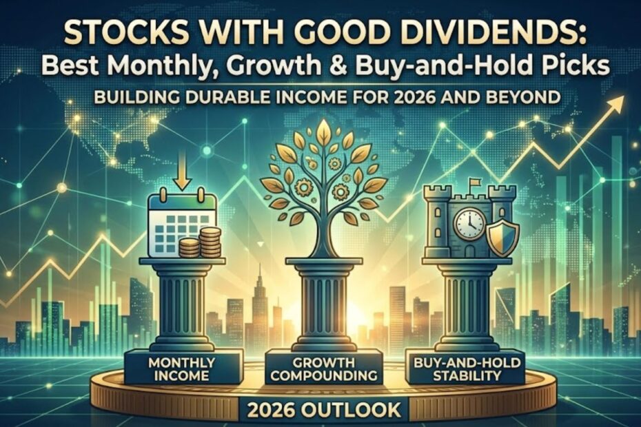 Stocks With Good Dividends: Best Monthly, Growth & Buy-and-Hold Picks for 2026